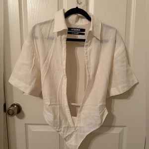 Jacquemus - Baunhilha Exposed Back Bodysuit - 36